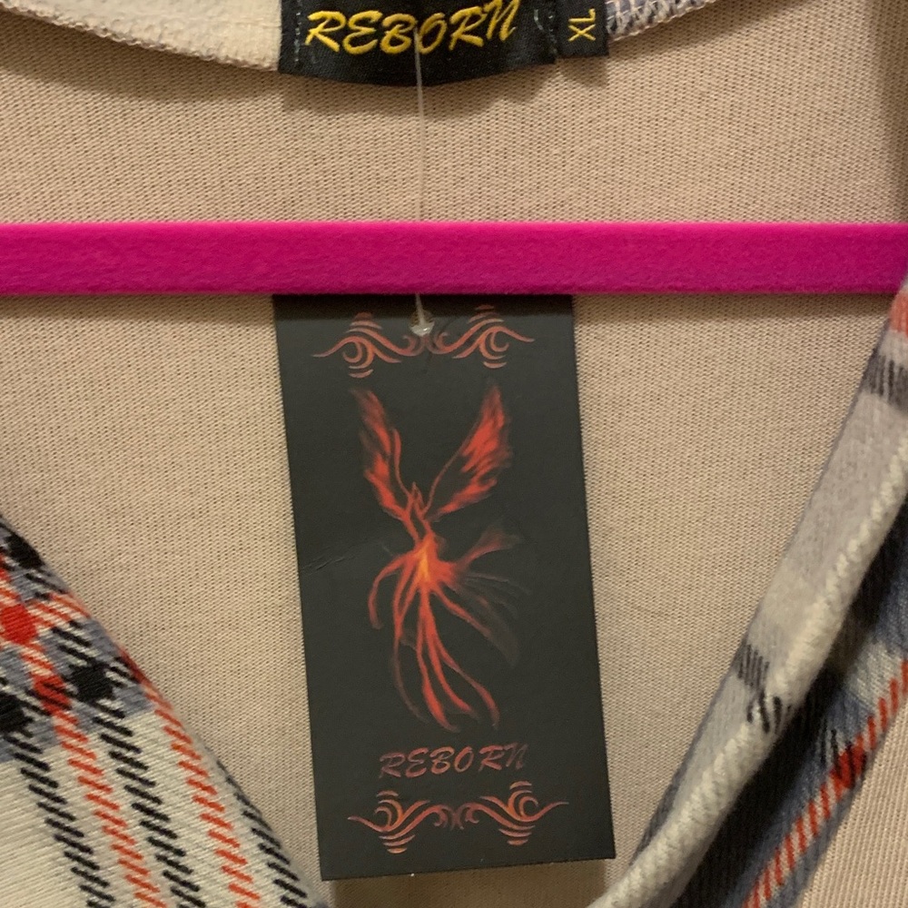 Reborn Plaid Accent Pink Dress - Picture 2 of 11